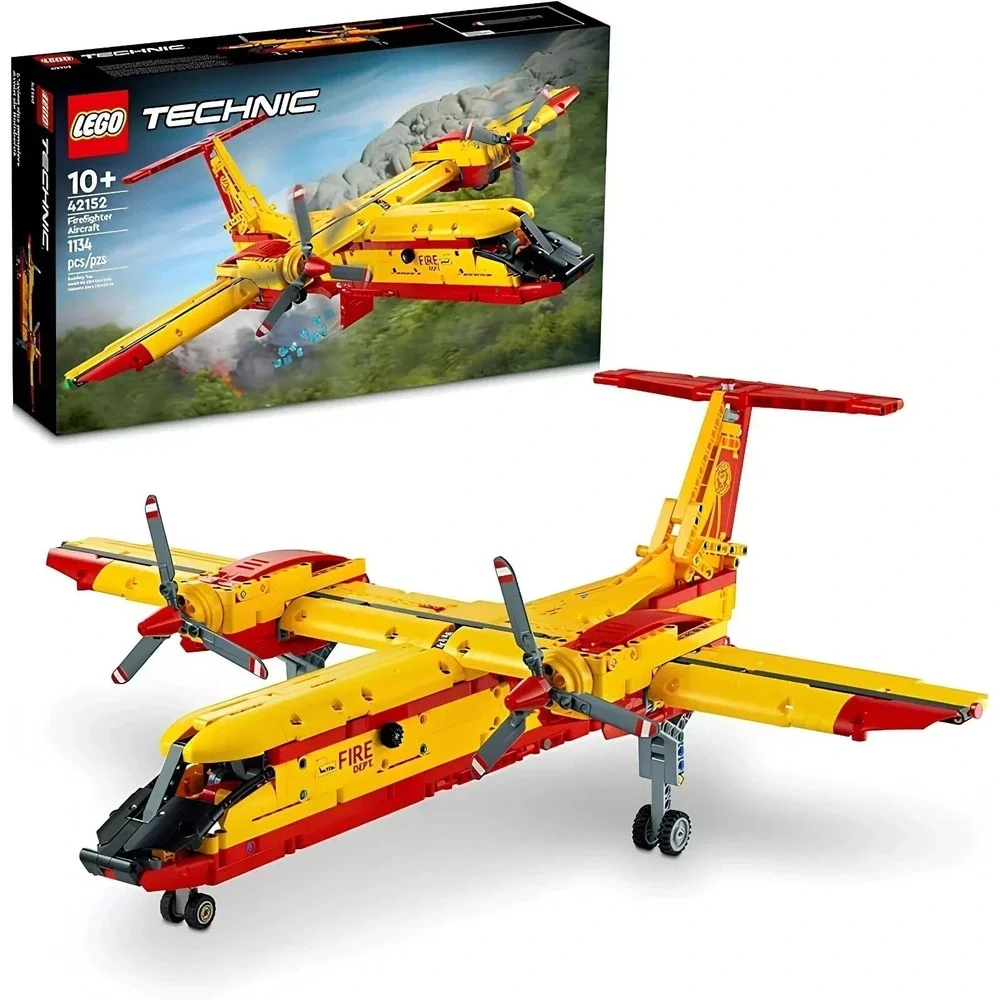 LEGO Technic 42152 Firefighter Aircraft Model Airplane Retired 1134 Pcs NEW